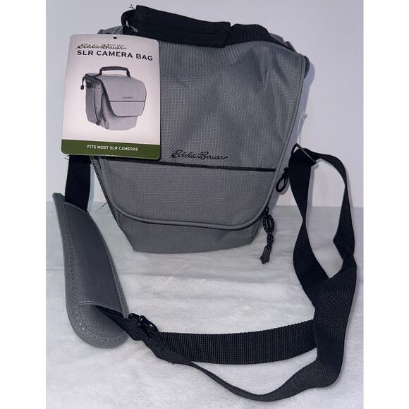 Eddie Bauer Other - Eddie Bauer Gray and Black SLR Camera Bag New With Tags